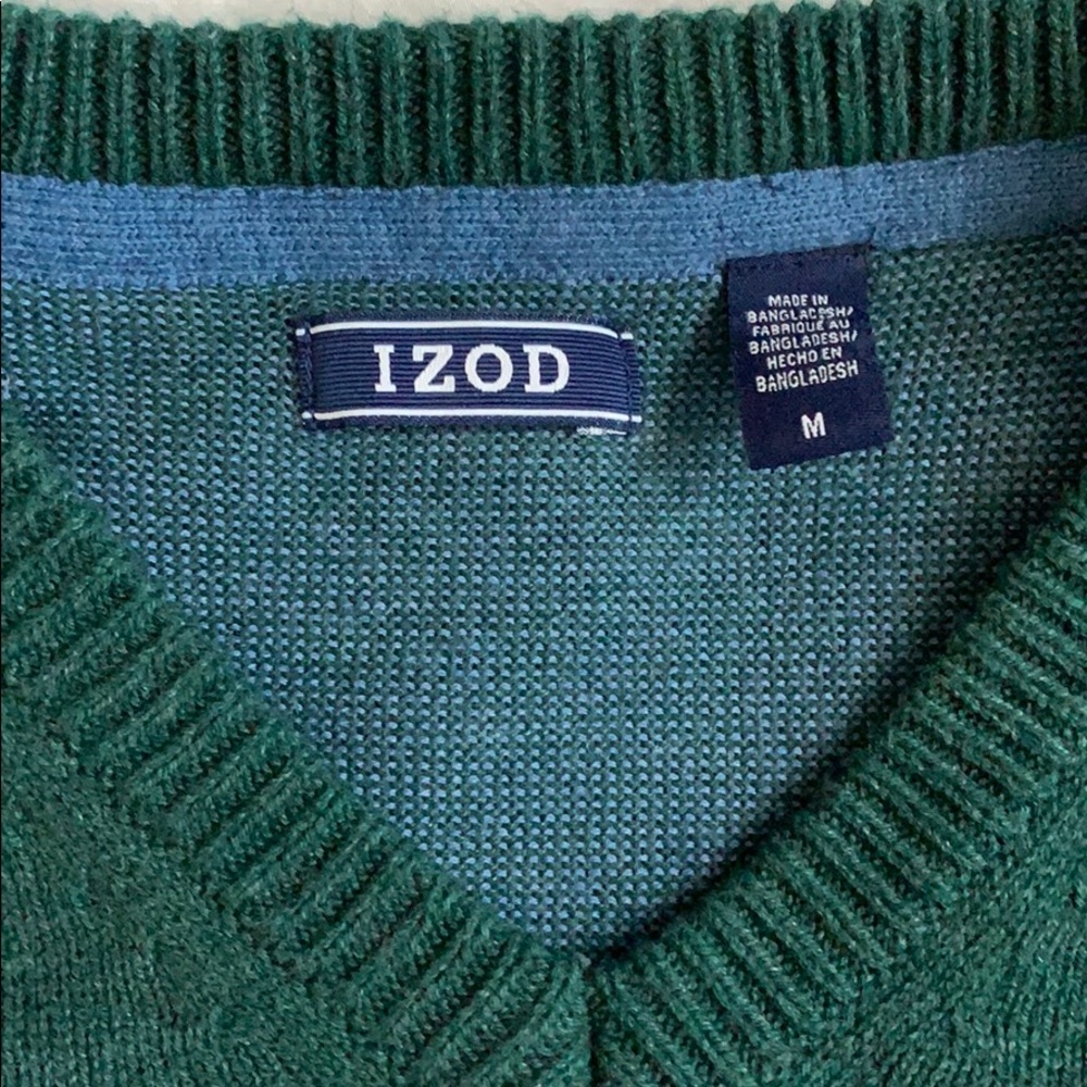 Women’s medium v-neck Izod sweater - Picture 4 of 4